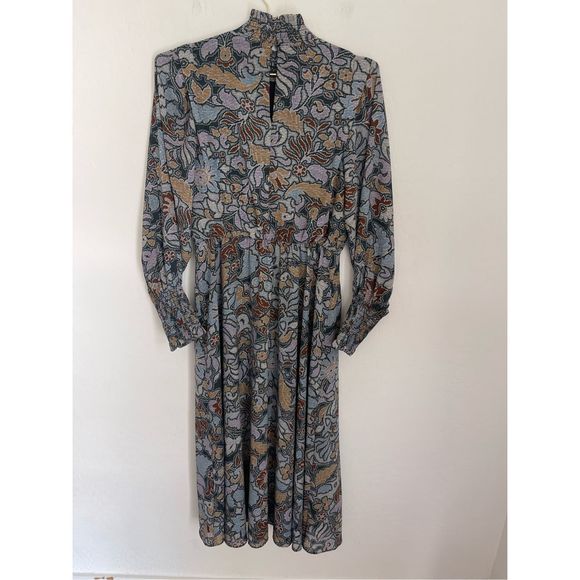 ANN TAYLOR Floral Smocked Maxi Dress Size Small NWT - Picture 1 of 6